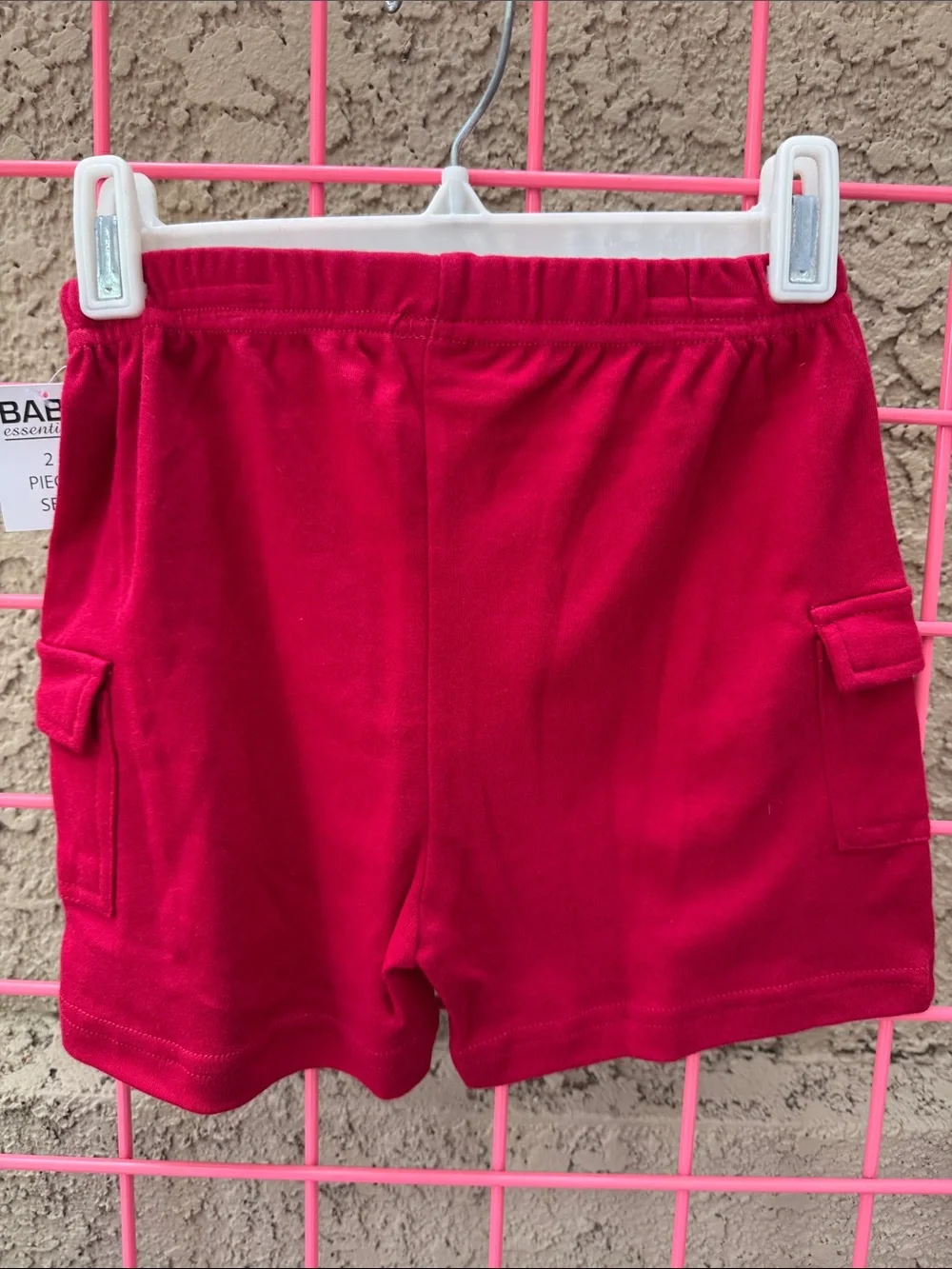 New vintage multicolored Baby Essentials cotton 2 pc set